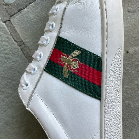Gucci Ace Sneakers with Bee Embroidery - Picture 5 of 15